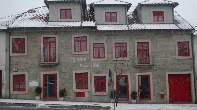 Casa Fontes Bornes de Aguiar Exterior foto